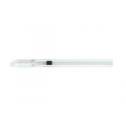 Splitless Liner, 5.0mm x 8.0 x 105 for Thermo GCs IP Deact., w/CarboFrit, 5pk