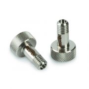 Restek Fingertight Nut, knurled, HP style nut for use with compact "Agilent-style" ferrules; stainless steel; 2/pkg.