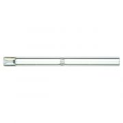 Split Liner w/Glass Frit, 4mm x 6.3 x 78.5 for Varian GCs IP Deact., 5pk