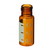 Restek Vials, 2mL Amber, 9mm Thread w/Grad Marking Spot, 1000pk.