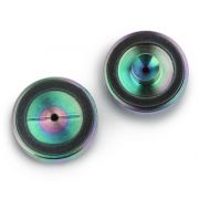Siltek Inlet Seal, Dual Vespel Ring, 0.8mmID 2pk