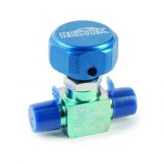 Restek Sample Cylinder Valve, Sulfinert-Treated, 1/4" Male NPT x 1/4" Male NPT, Pressure Rating: 3,500 psig, each.