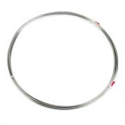 Restek 304 stainless steel tubing, 1/8" OD x 0.085" ID; 25ft.