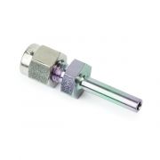 Sulfinert Fitting, 1/8" to 1/16" Tube End Reducer Sulfinert Coated