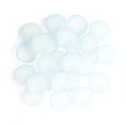 Snap Top Vial Cap, 11mm Clear Polypropylene 10mil PTFE Pack of 1000