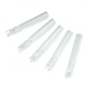 Restek 100µl glass limited volume insert with polypropylene bottom spring,; pkg/1000.