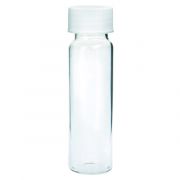 Restek pre-cleaned VOA vials, 40mL; clear; open top cap with w/0.125" PTFE/Silicone septa; 24/400 thread; replacement septa available separately (RSK-24694); 72/pkg.