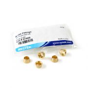 Parker Fitting, Brass, 1/4" Front Ferrule Pack of 40