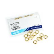 Parker Fitting, Brass, 1/4" Back Ferrule Pack of 40