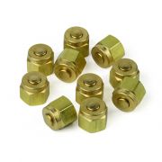 Parker Fitting, Brass, 1/4" Plug Pack of 10