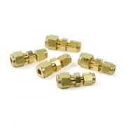 Parker Fitting, Brass, 1/4" to 1/8" Reducing Union, 5/Pk