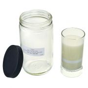 PUF Cartridge, Large PUF/XAD Cartridge, 65mm OD x 125mm L, 25mm PUF/10g XAD-2/50mm PUF