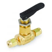 Parker Balston Toggle Valve, Brass, 1/8"; each.