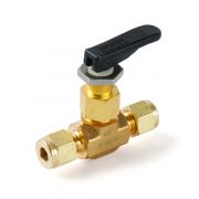Parker Valve, Brass, 1/4" Toggle