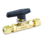 Parker Valve, Brass, 1/4" 2-Way Ball