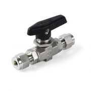 Parker Valve, Stainless Steel, 1/4" 2-Way Ball