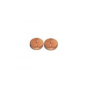 Inlet Seals, 0.8mm Gold Plated Cross Disk for Thermo 1300 and 1310 GCs, 2/PK