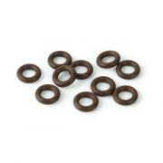 O-rings, Viton, 10pk, for use with the Agilent Flip Top Assembly (Brown Viton Material).