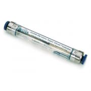 Restek Click-On In-line Super Clean indicating (oxygen, moisture) cartridge; for Oxygen: green to grey, for moisture: beige to clear; fittings sold separately.