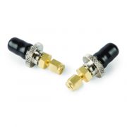 Restek Click-On Trap Connectors, 1/8" Brass Connectors Pack of 2.