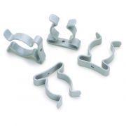 Restek Wall-Mounting Clamps for Click-On In-line Super Clean Gas Traps; 4-pk.