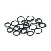 Restek Click-On Trap O-rings, Replacement O-rings for Click-On Connectors, Pack of 20, 10 small & 10 large O-Rings.