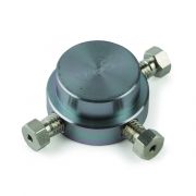 Fittings, Sulfinert, Zero Dead Volume Tee, 1/16"