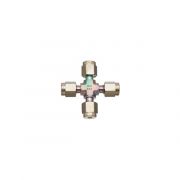 Siltek Fittings, 1/8" Cross Swagelok# SS-200-4