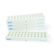 Vial Storage Rack Designed for 6, 10, or 20ml Headspace Vials, 36 Vial Capacity Polypropylene, 5-pk PK