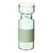 Versa Vial, Glass, 12x32mm, 2.0mL Clear w/White Graduated Marking Spot, 100pk