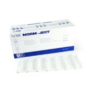 Restek Norm-Ject Plastic Syringe, 20mL Luer Slip Eccentric Tip, 100pk.