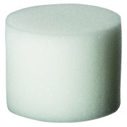 PUFs, Large PUF plug, unwashed, 6cm OD x 5.1cm L, 10-pk