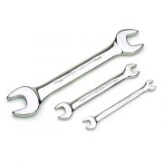 Metric Wrench Set, 3pk, 6x7mm, 8x10mm, 16x17mm Double Open End Wrenches
