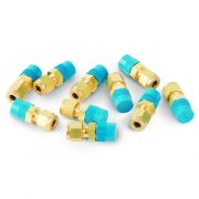 Restek Swagelok fitting, brass, 1/4" to 1/4" NPT male connector; pkg/10.