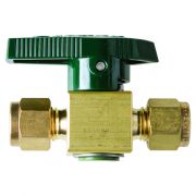 Swagelok Valve, 1/4" Brass Plug