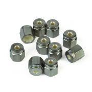 Restek Swagelok fitting, stainless steel, 1/8" nut; pkg/10.