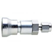 Swagelok Fitting, Stainless Steel, 1/8" Female Quick Coupling w/Shutoff, ea