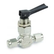 Swagelok Valve, 1/8" Stainless Steel Toggle