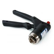 Restek 20mm manual decapper; bottom pull handle; adjustable intensity.