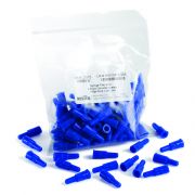 Syringe Filter, 4mm, 0.45um Cellulose Blue Luer Lock 100-pk