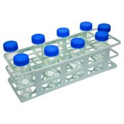 Q-sep Tube Rack, For 50mL Centrifuge Tube Holds 24, Polypropylene, White