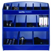 ASE Cell Organizer, blue 13-bin unit, 12"L x 12"H x 7.5"D