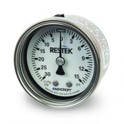Gauge, Vacuum/Pressure, 30" to 15 psig compound 1/8" NPT CBM, 2" diam, SS