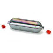 Sample Cylinder,Sulfinert, 1000cc, 1800psig, 304L, SS, 1/4" Female NPT Ends