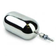 Miniature Air Sampling Canister, 400cc Siltek-Treated with Siltek-Treated Quick-Connect Stem Fitting.