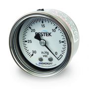 Gauge, 30" to 0 psig Vacuum 1/8" NPT CBM, 2" diam, SS