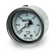 Gauge, 30" to 0 psig Vacuum 1/4" NPT CBM, 2" diam, SS