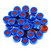 Vials, Crimp Seal, 11mm Blue PTFE/RR Pack of 1000