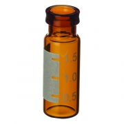 Restek Vials, Crimp Top, 12x32mm/2.0mL/11mm; amber w/marking patch; 1000/pkg.