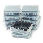 Vial, Screw Thread, 2ml Ambr w/White Grad Mk Spot Pack of 1000